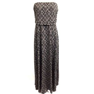 Banana Republic Ikat Printed Maxi Dress